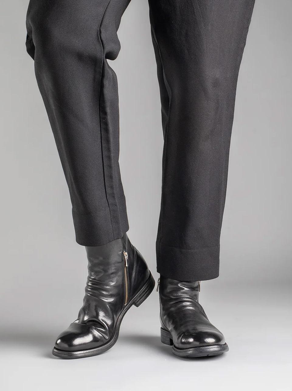 stivaletto 2 zip CHRONICLE042 IGNIS TNERO officine creative 