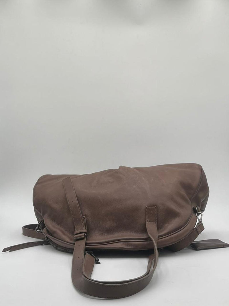 borsa grande con maici e tracolla BS9104 TAUPE REHARD 