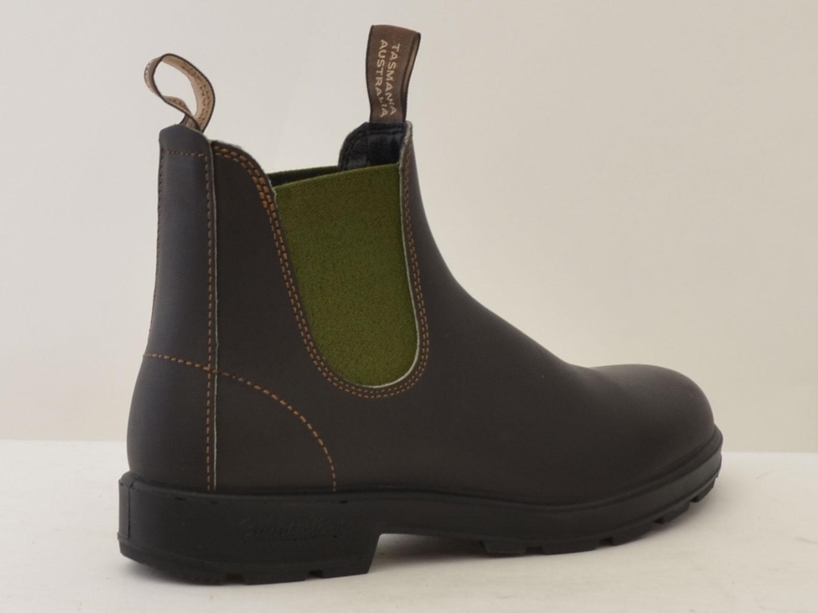 beatles elastico oliva 519 BC BROWN LEATHER Blundstone 