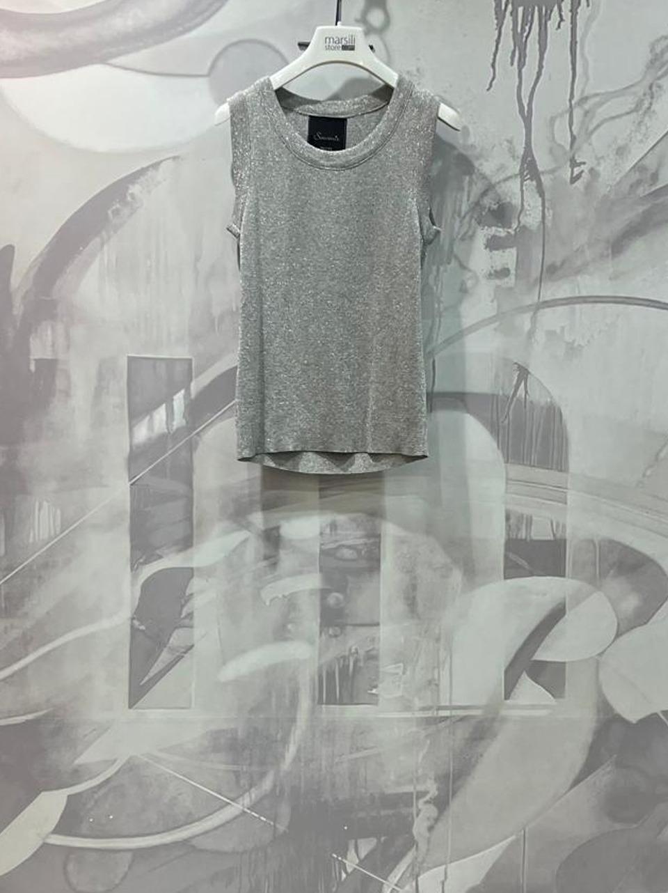 top platino in maglia S37P0126 P Souvenir 