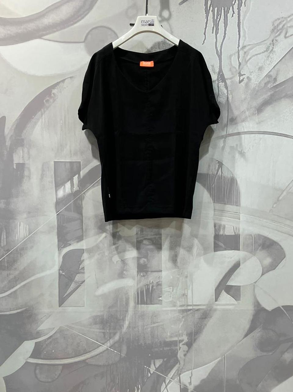 blusa in cupro TSS41072 N Suns 
