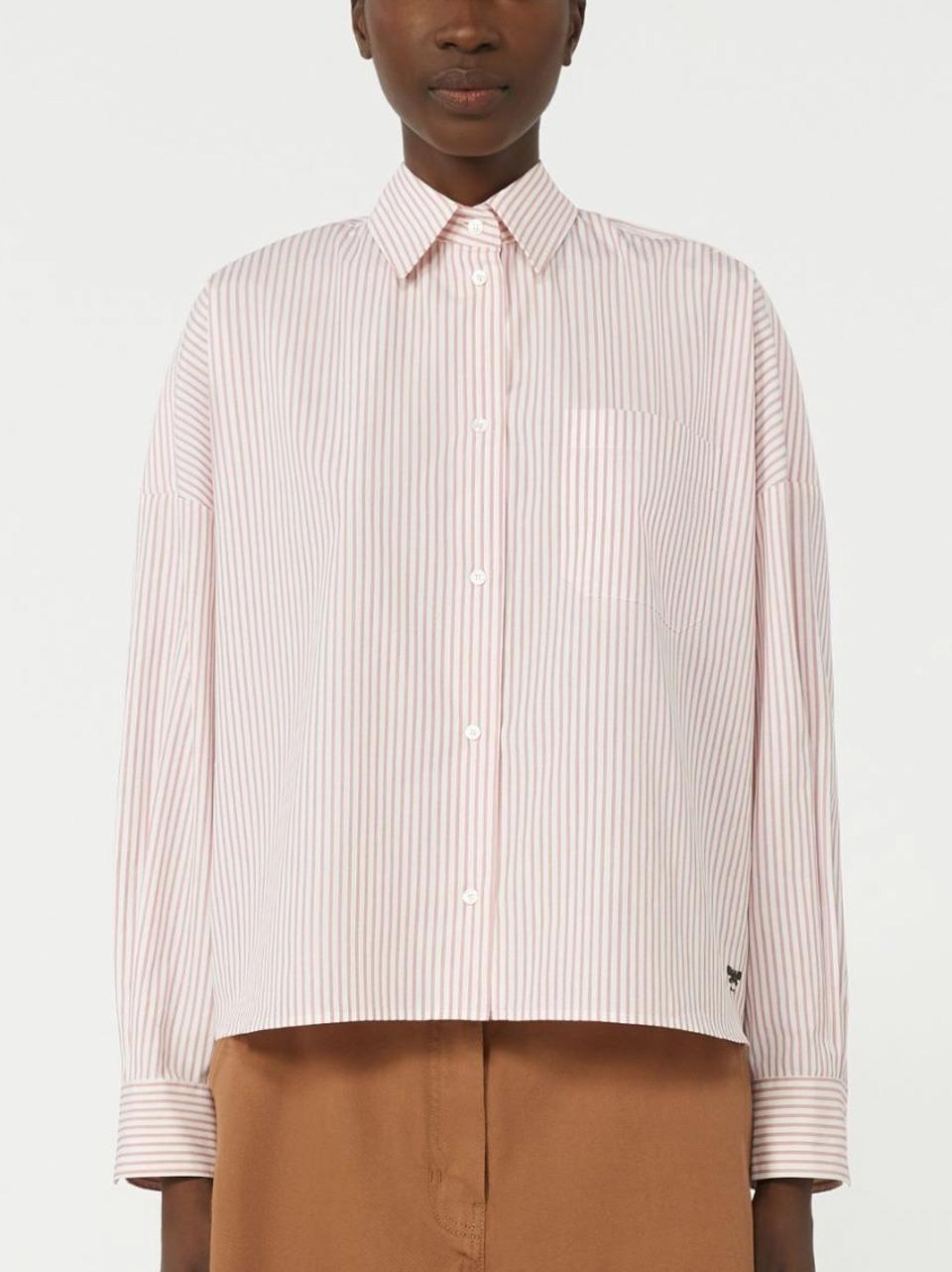 camicia over AUREO ROSSO WEEKEND  by Max Mara 