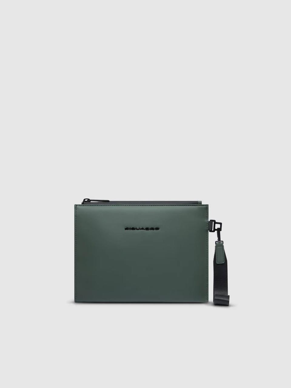pochette C6833C2OW VERDE PIQUADRO 