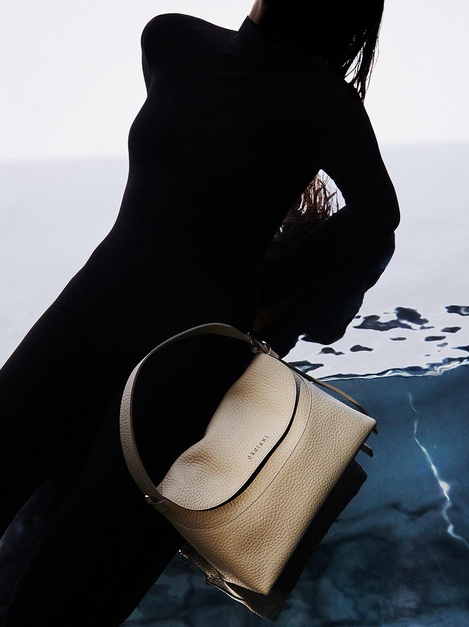 borsa nana B02176SOFT ARGILLA ORCIANI 