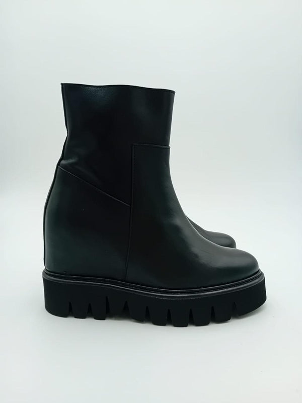 stivaletto con zip 125172 NERO MICHAEL DASS 