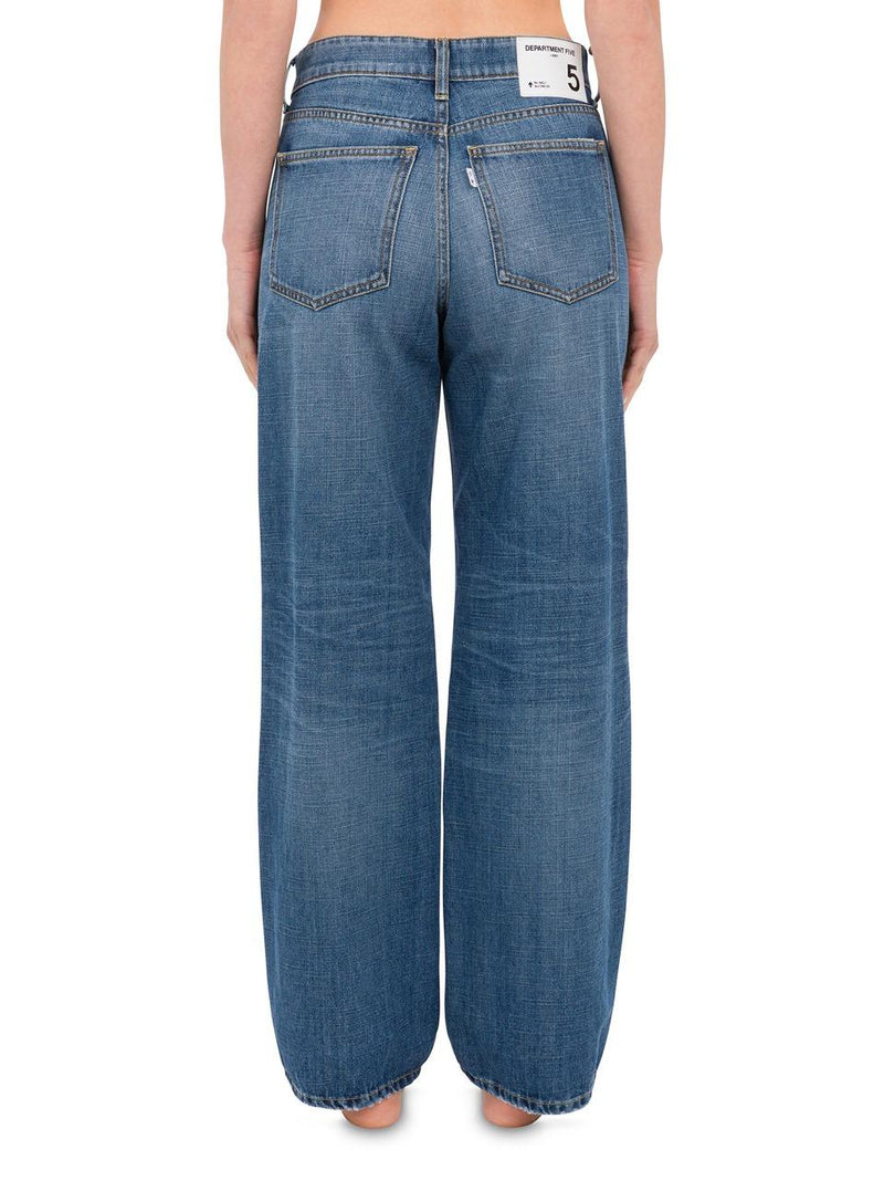 jeans gamba ampia baffato POP PD552 812 DEPARTMENT FIVE 