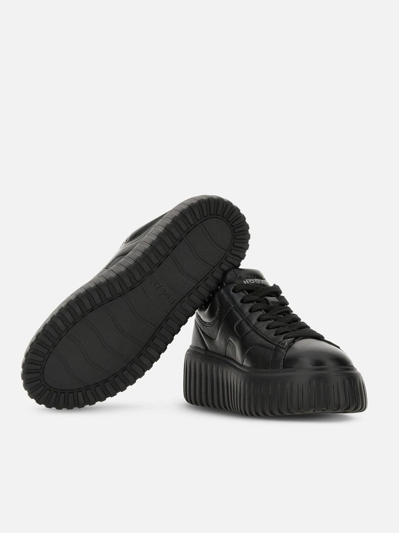 sneakers h stripe  total black HXW6450FC60LE99999 NERO HOGAN 