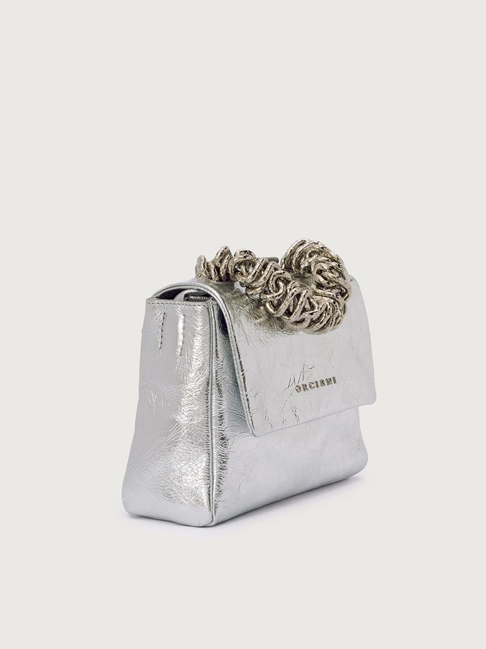 borsa sveva small B02019METAL ARGENTO ORCIANI 
