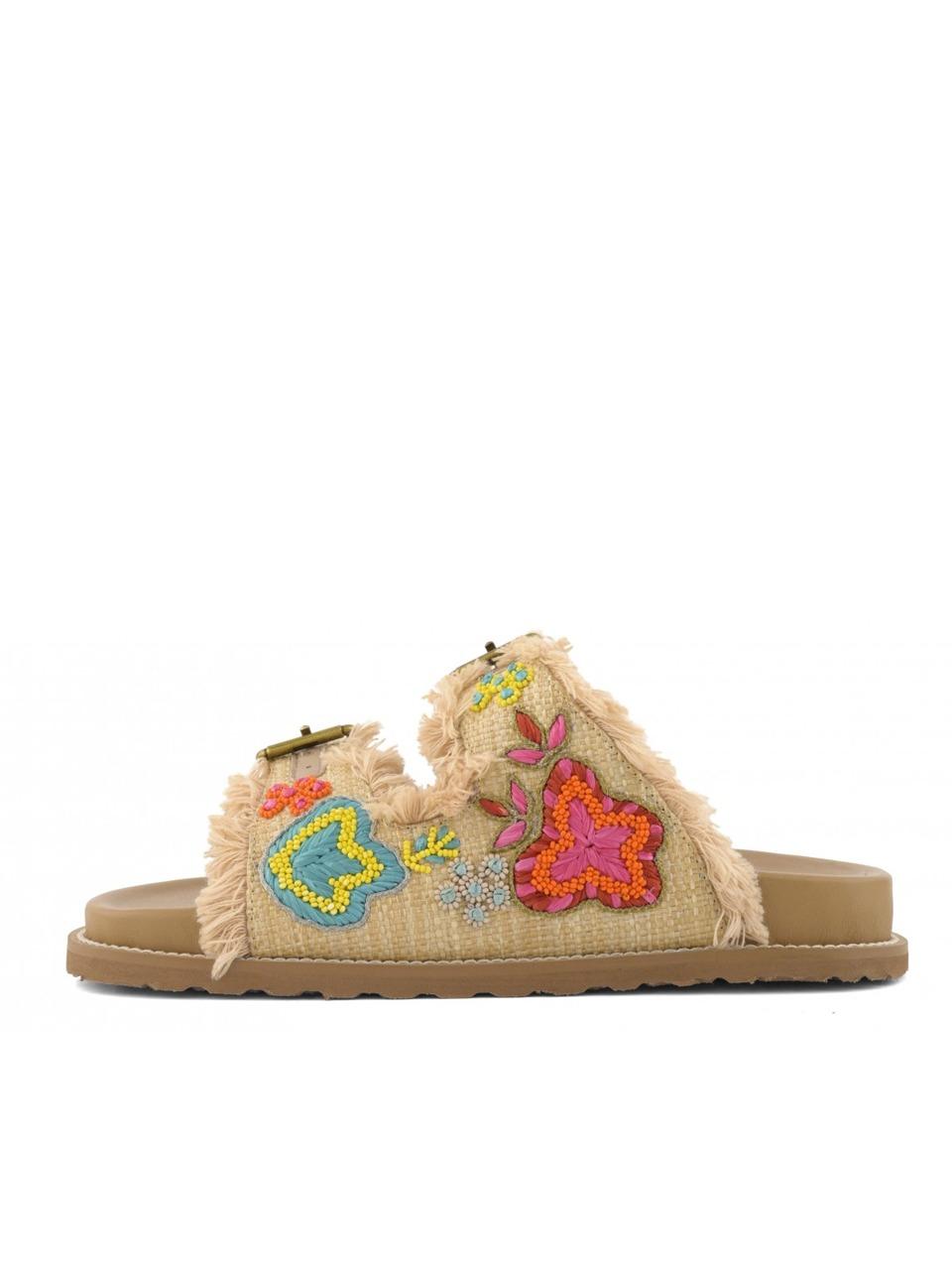 sabot fussbet 2 fascie K226.06 MULTICOLOR Coral blue 