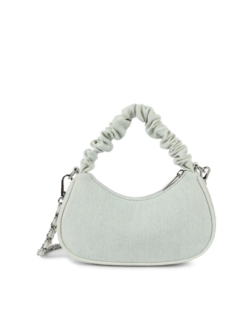 borsa mini mezza luna 518-041 BLU CLAIR LANCASTER 