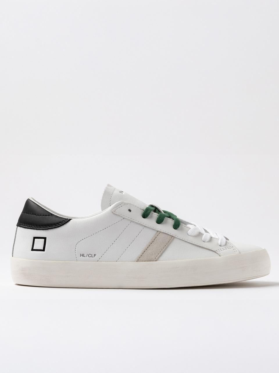 sneakers hill low M441-HL- WBWHITE BLACK D.A.T.E 