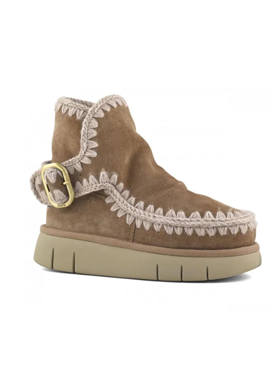 bounce boot boucle 53102A CAMPKBRU MOU 