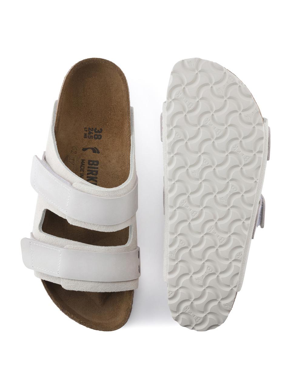 sabot uji camoscio nabuk UJI1024822 ANTIQUE WHITE BIRKENSTOCK 