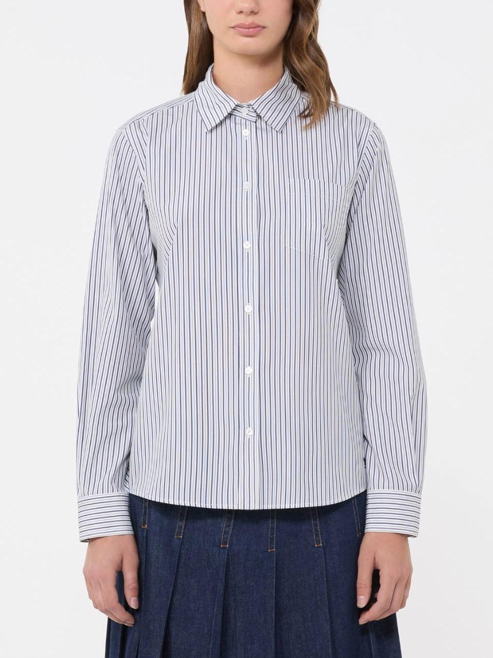 camicia manica lunga a righe BAHMAS 057 WEEKEND  by Max Mara 