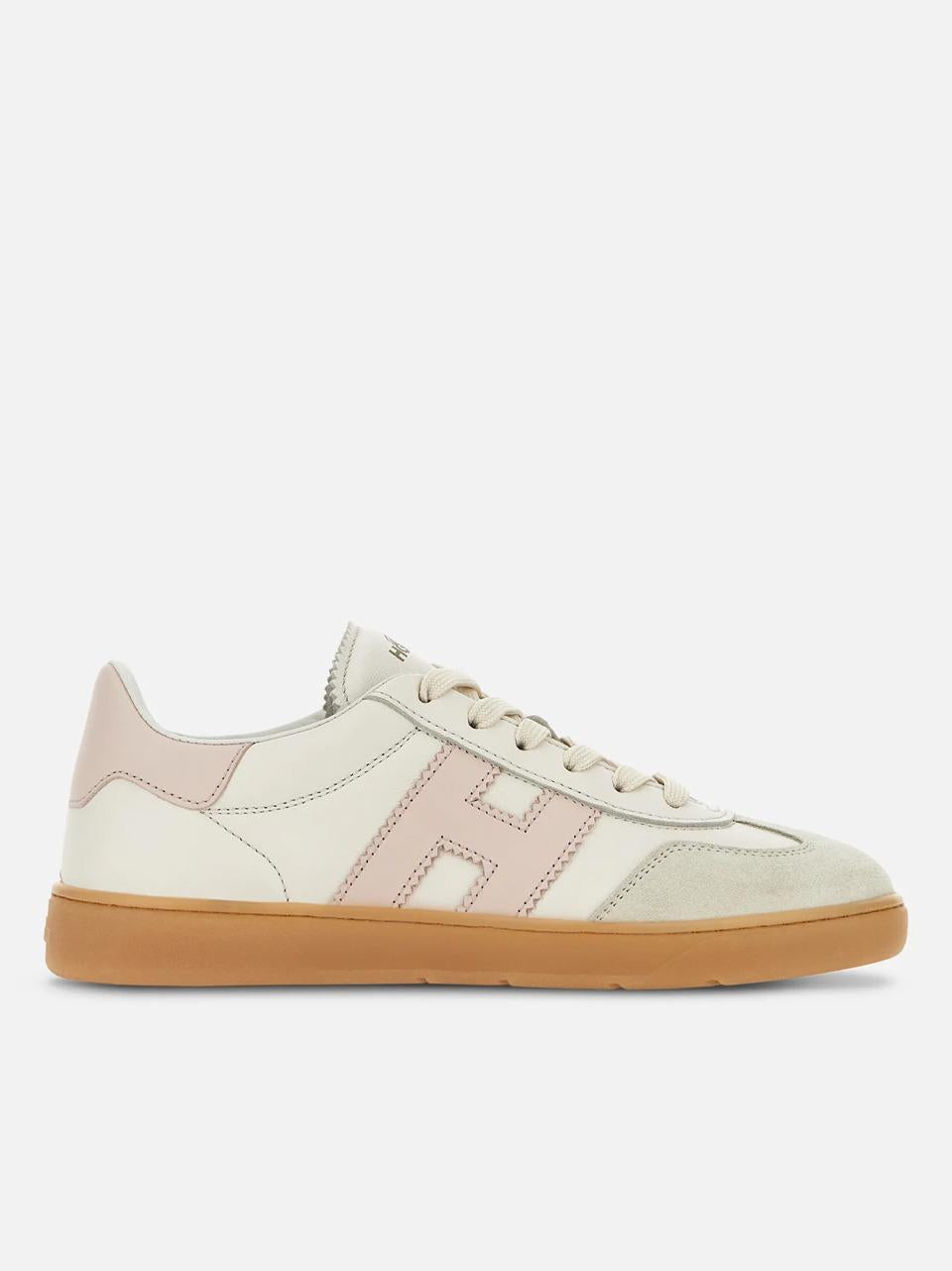 sneakers cool HXW6470FB60QDA0CA7 BIANCO ROSA HOGAN 