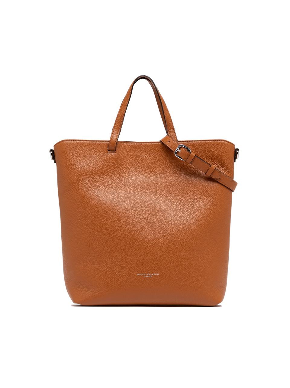 borsa shopping verticale aida BS11595GRN CARAMELLO GIANNI CHIARINI 