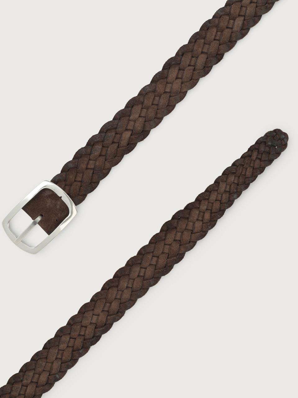 cintura  intrecciata reversibile huntig double U08169 HUNTING DOUBLETDM ORCIANI 