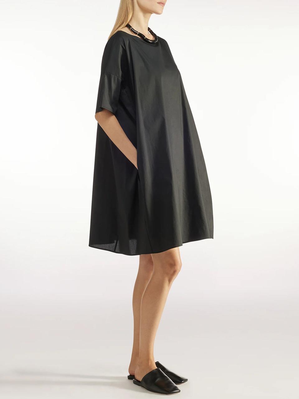 abito over polsini S5L5SK75 NERO LIviana conti 