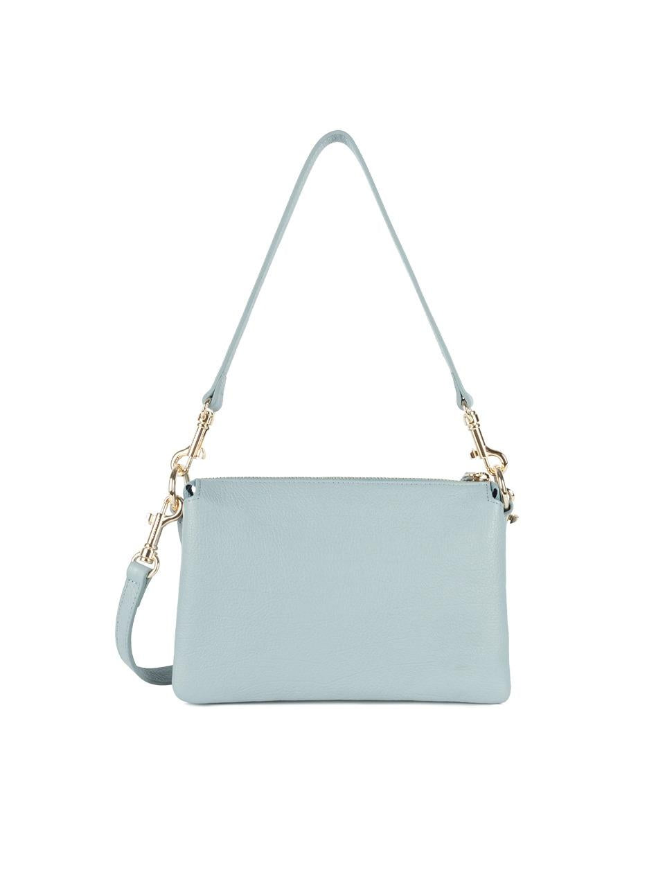 borsa 3 soffietti piccola 529-73 CIELO LANCASTER 