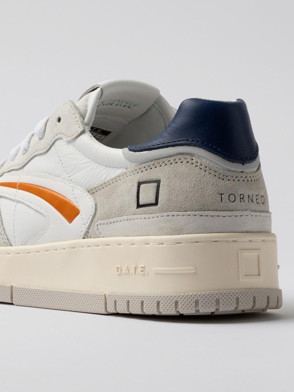 sneakers torneo TO-PSF-WL WHITE BLU D.A.T.E 