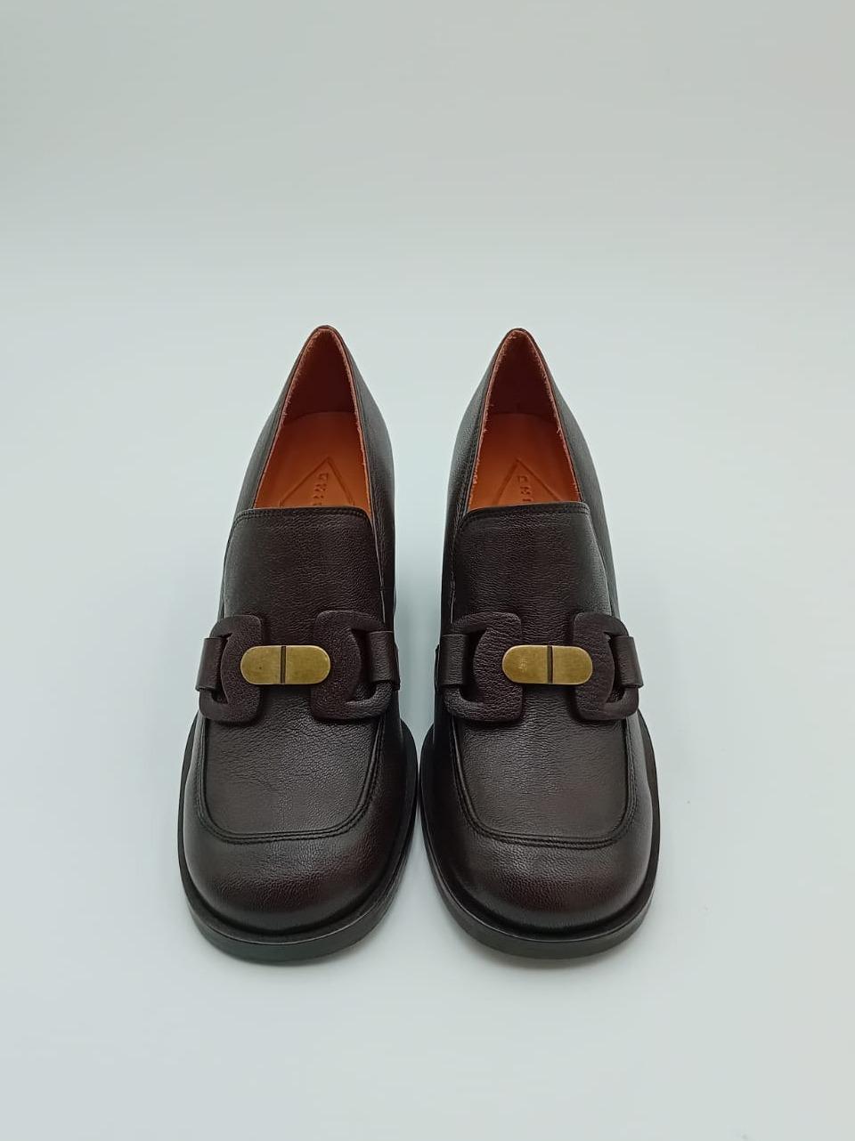 mocassino con accessorio tacco h 70mm NOWA TDM CHIE MIHARA 