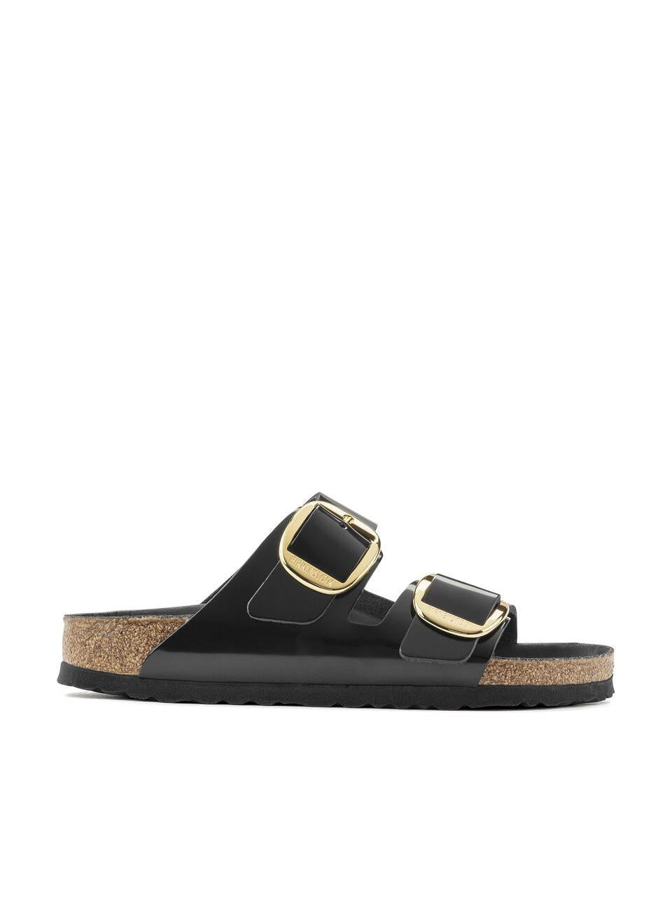 sabot arizona big buckle shine ARIZONA1021476 BLACK BIRKENSTOCK 