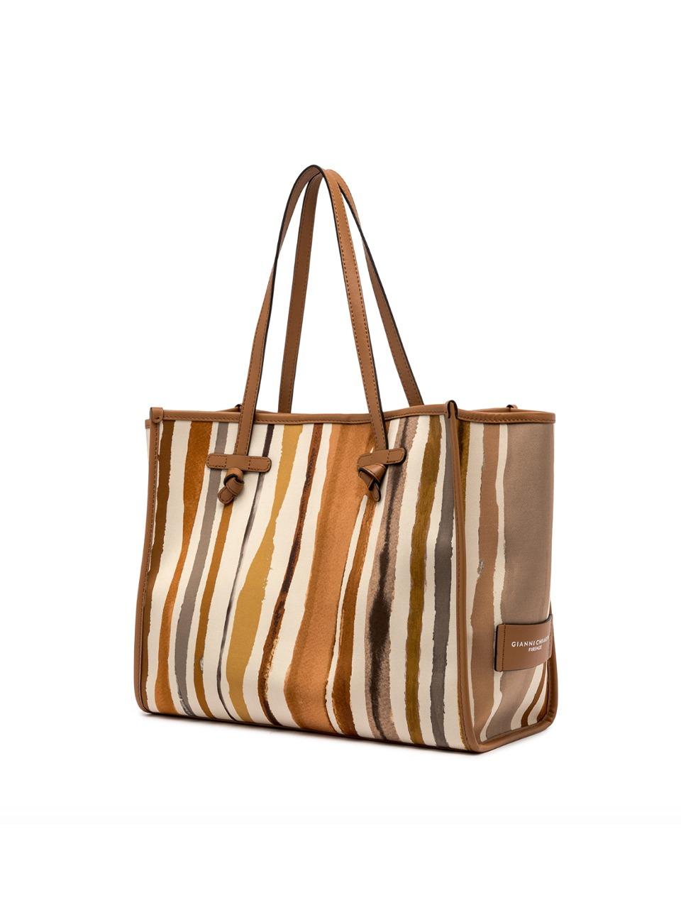 borsa marcella grande canvas colorato BS6850BLR NATURALE MARCELLA CLUB by gianni chiarini 