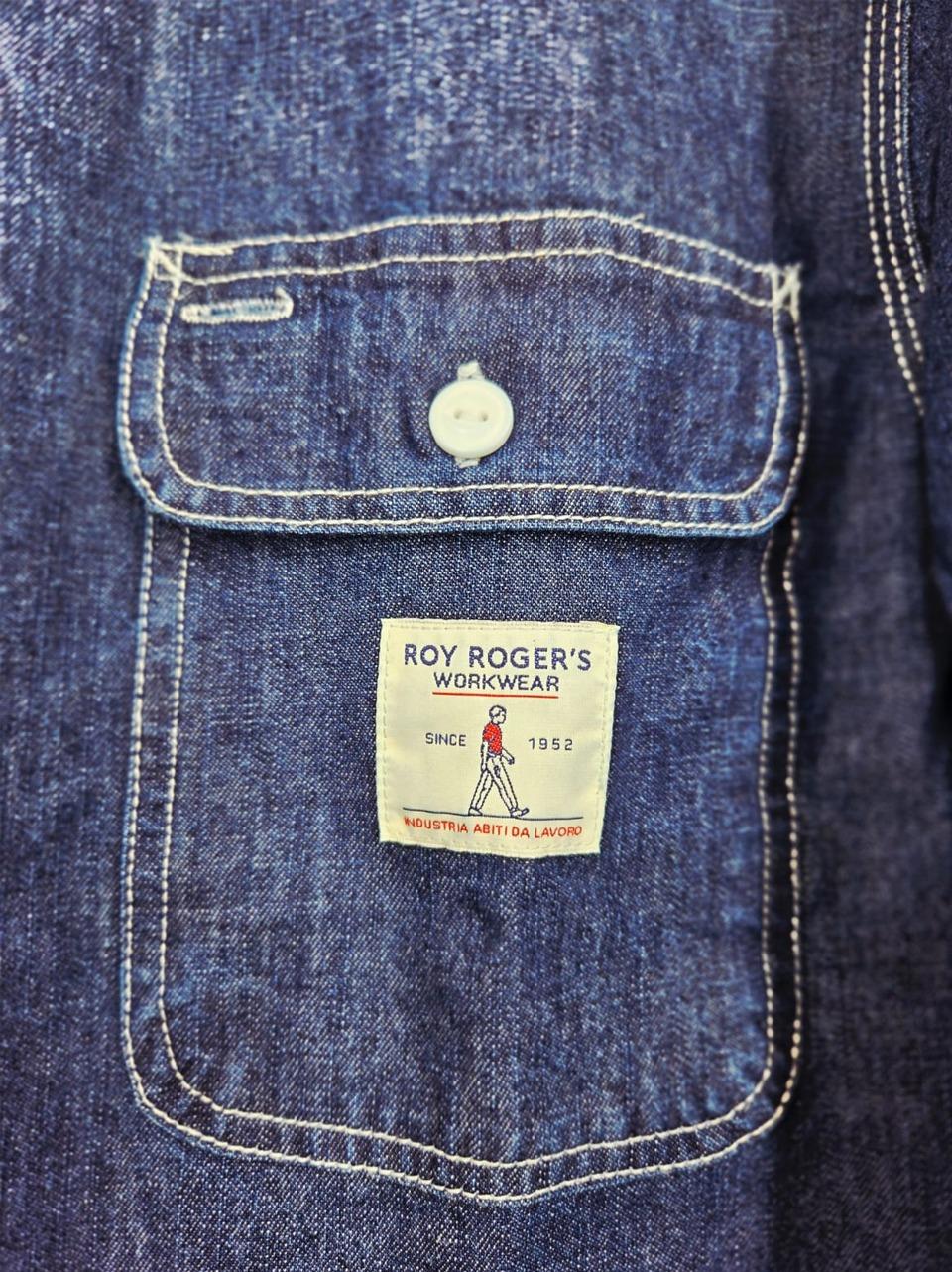 utility shirt RRW059 CG370111 C0999 ROY ROGER'S work wear 