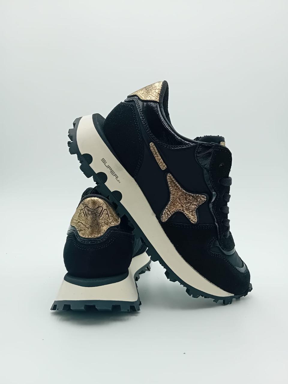 sneakers super run 4466 NERO AMA brand 