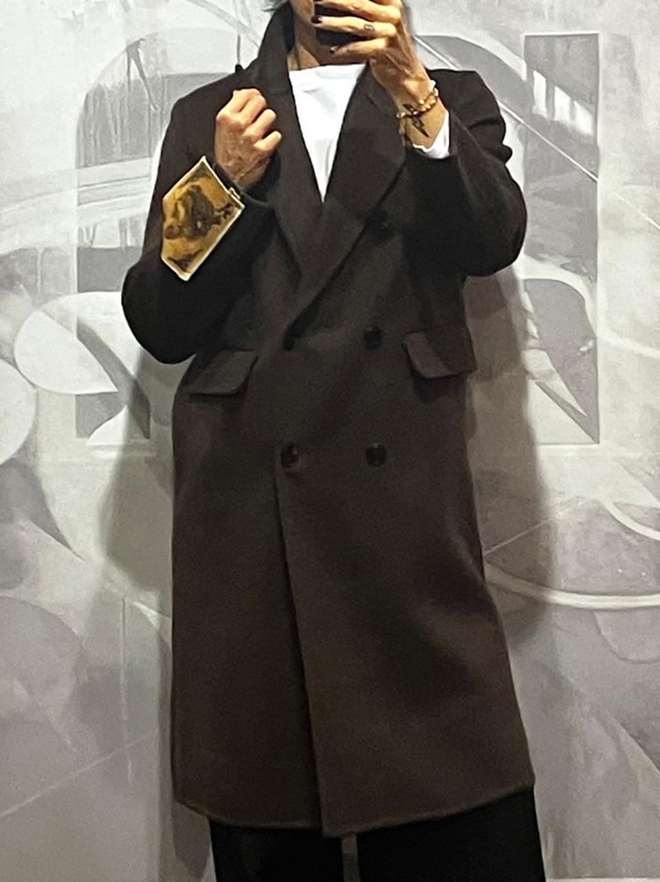 cappotto lungo double F38X0360 V Souvenir 