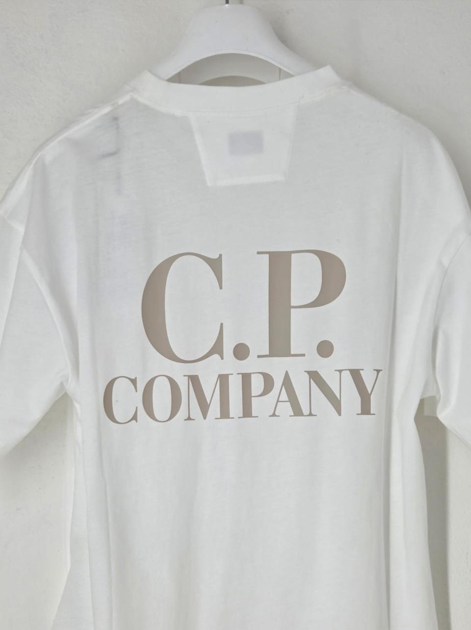 t shirt jersey stampa back 20CMTS086A 103 C.P COMPANY 