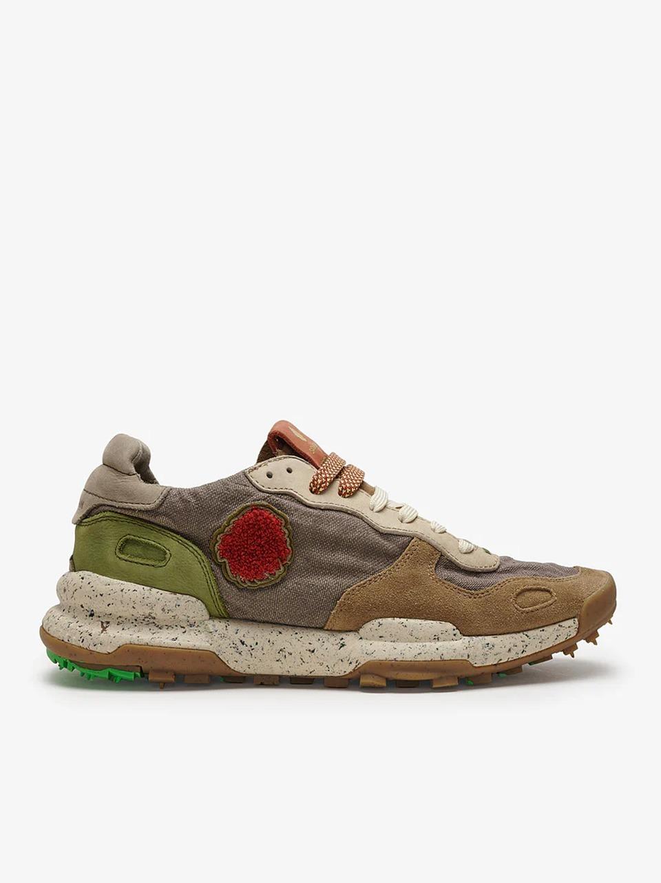 sneakers chacrona linen CHACRONA LINEN. FADED CHESNUT SATORISAN 