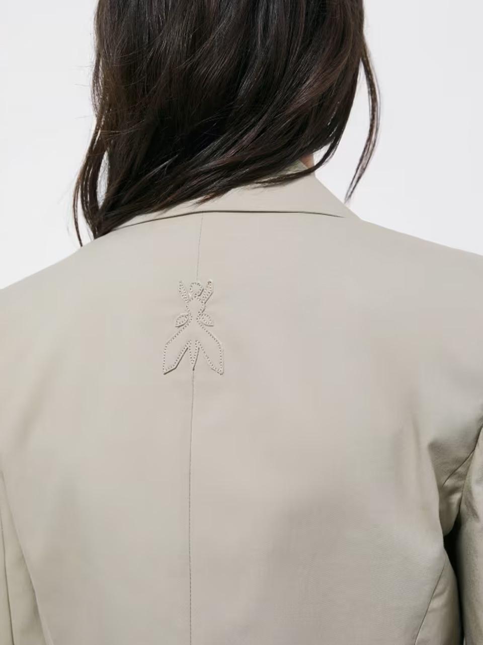 giacca mini in gabardina 8S0583A716 B862 Patrizia pepe 