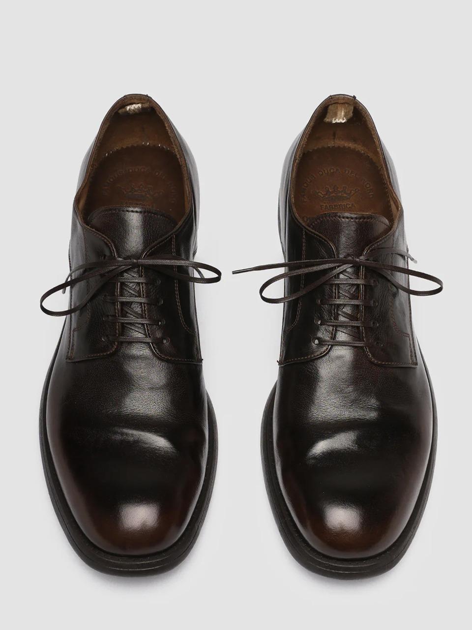 derby liscio invecchiato CHRONICLE001 PATINA IGNISSUPERNERO officine creative 