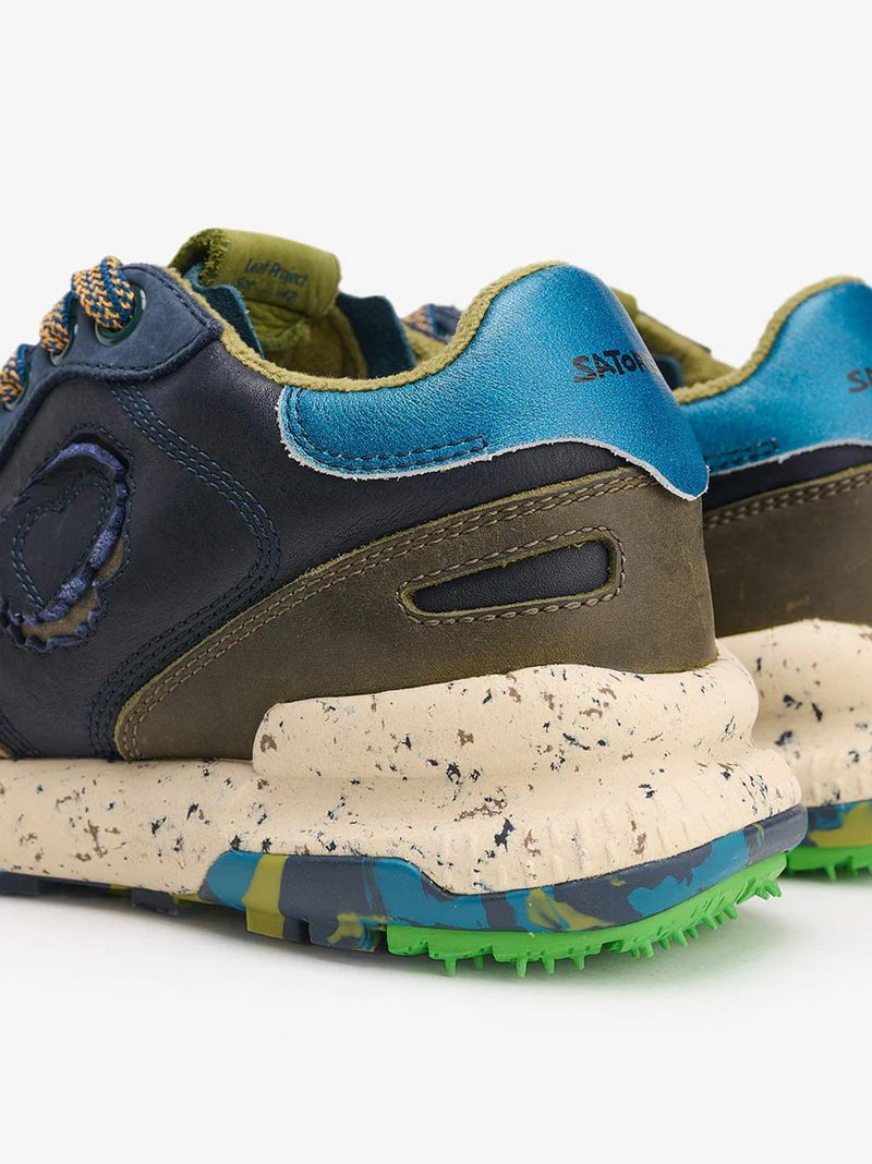 sneakers chacrona pull up CHACRONA PULL UP NAVY SATORISAN 