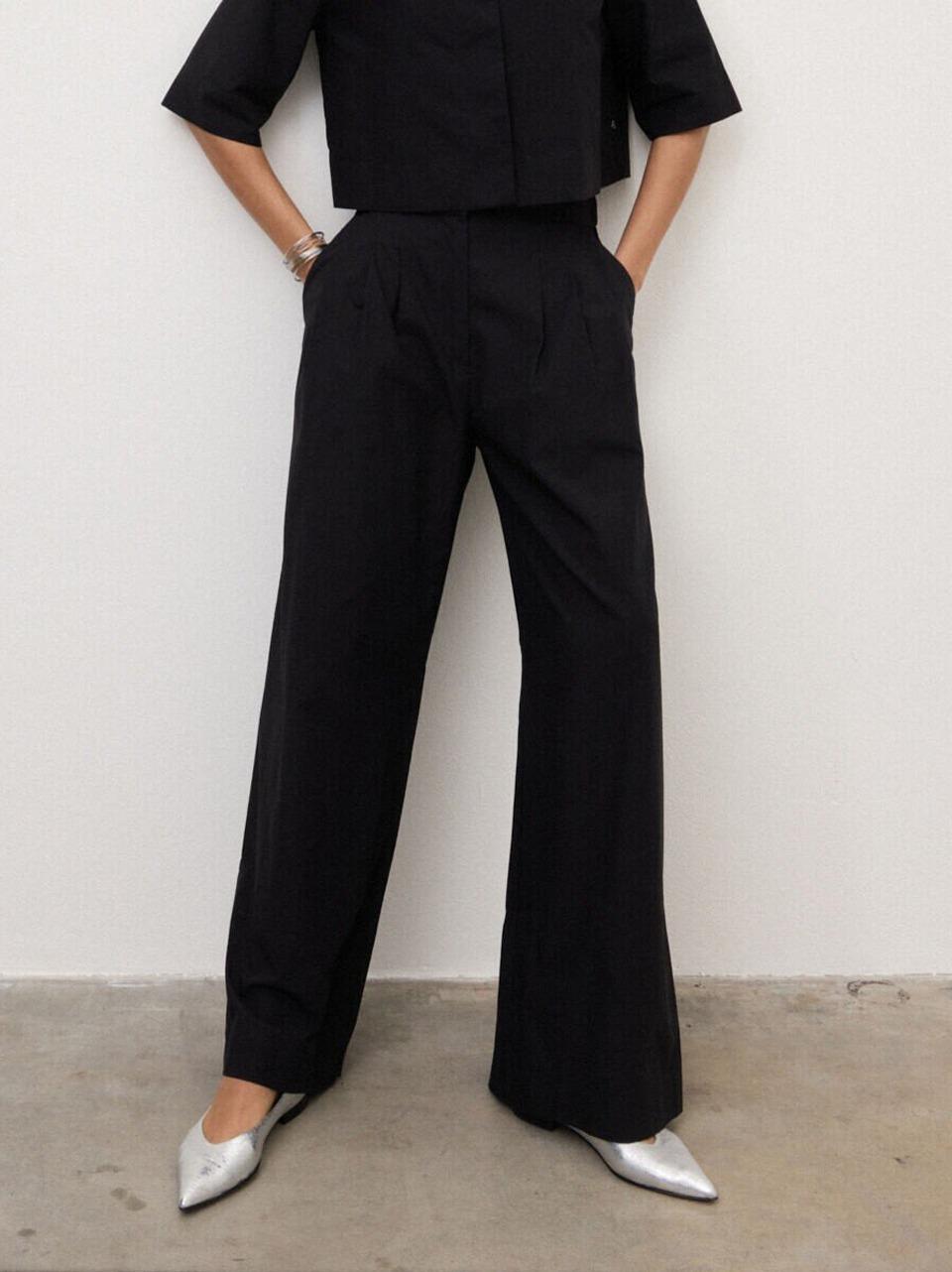 pantalone asia palazzo PCH DP9742 N ottod'ame 