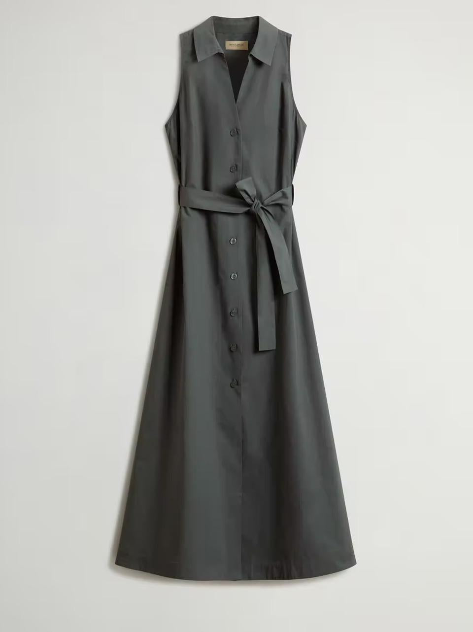 longt dress popeline DR2022UT3944 6668 WOOLRICH 