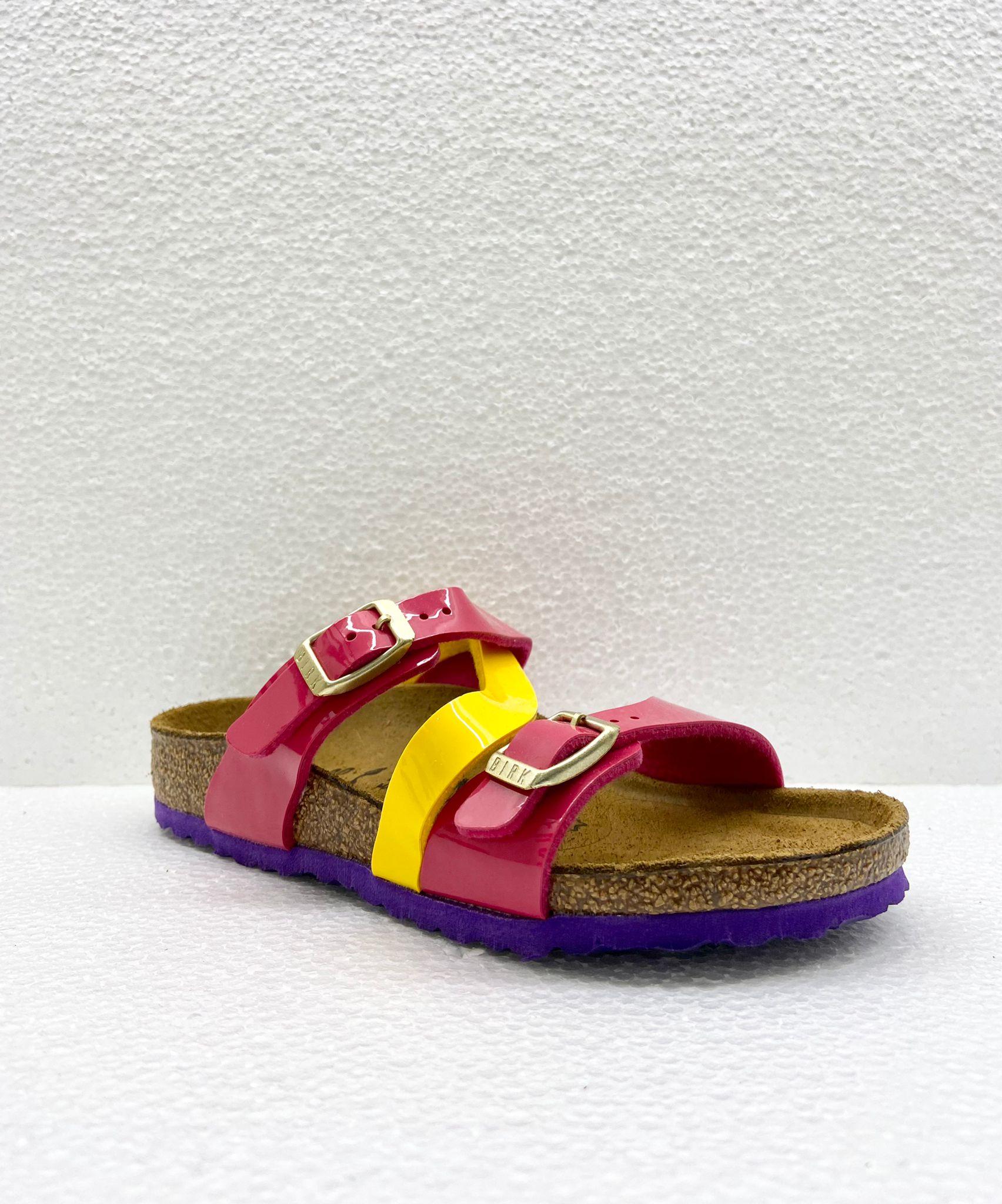  SALINA FUXIA\GIALLO BIRKENSTOK kids 