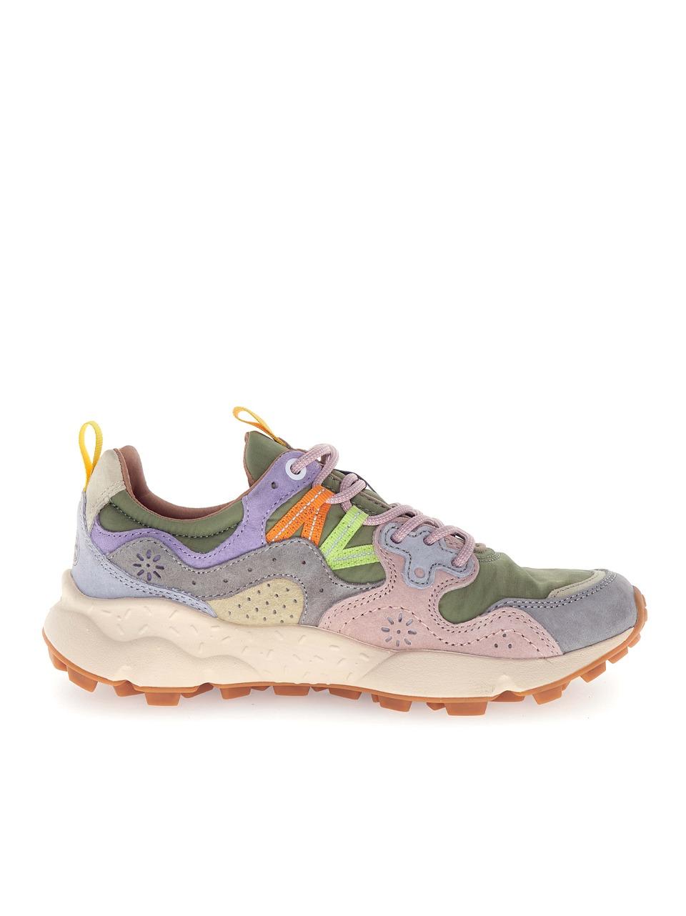 sneakers yamano3 YAMOANO31B43 MILITARE FLOWER MOUNTAIN 