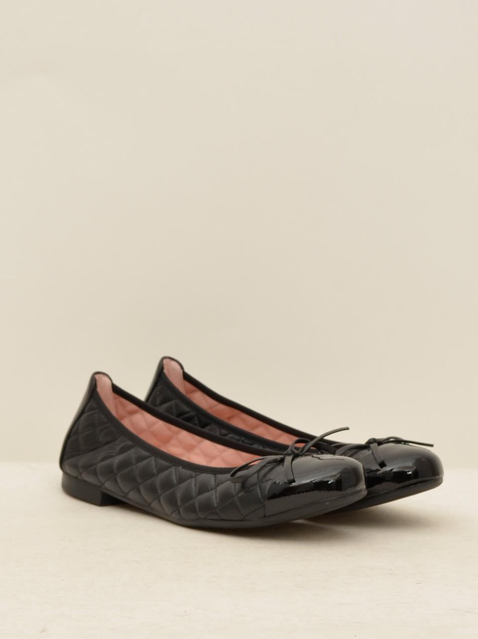 ballerina matellasse con fiocchetto 51576 NERO Pretty Ballerina 