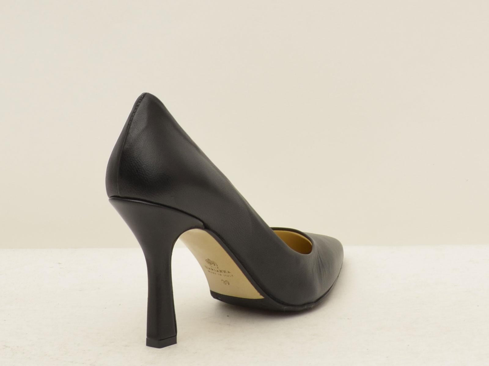 decollette tacco h 95 mm DE1002 NERO L'arianna 