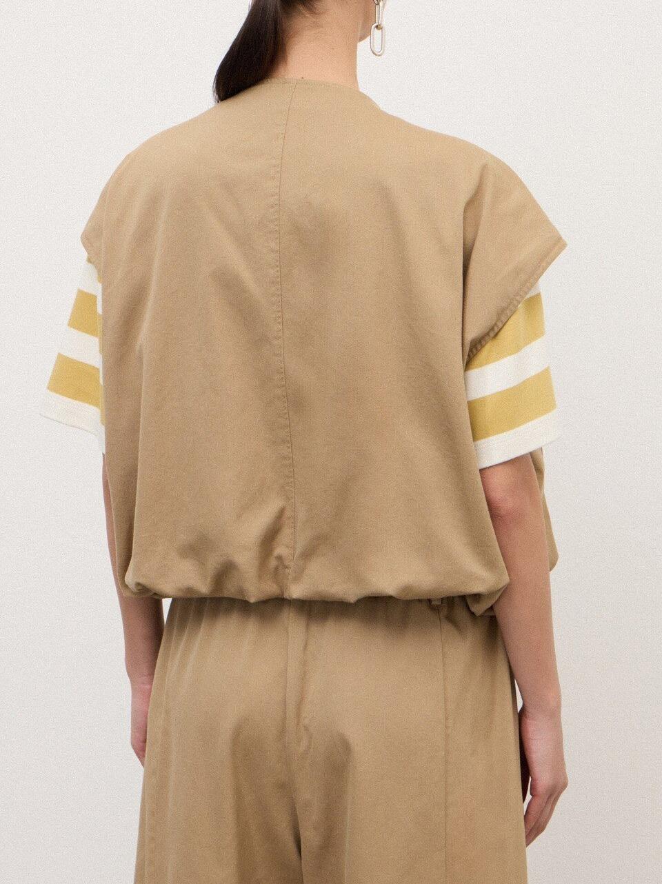 giubbino in cotone gabardine DG6195 C ottod'ame 
