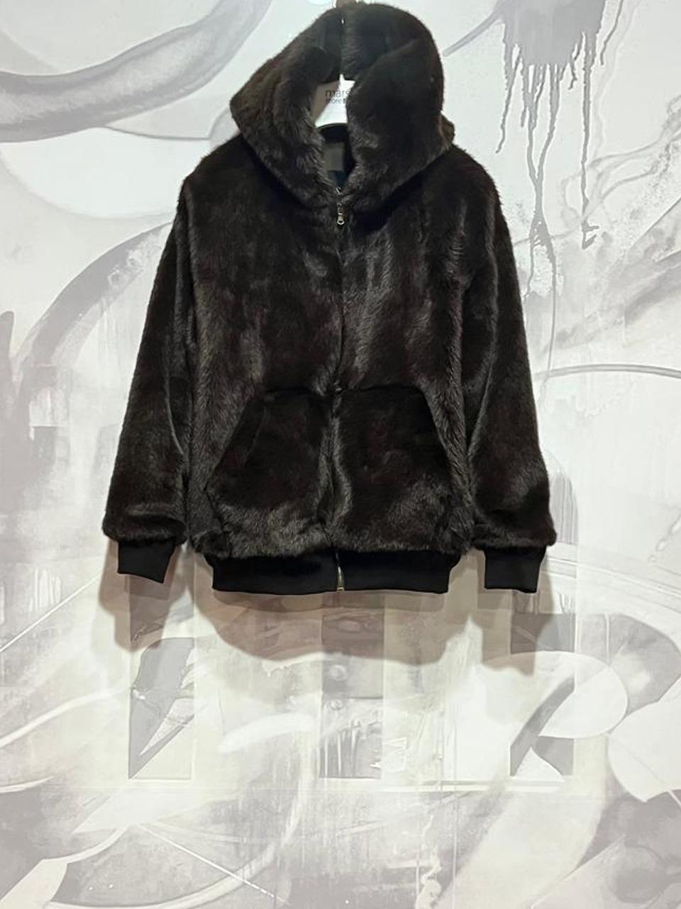 pelliccia eco cappuccio M38F0166 V Souvenir 