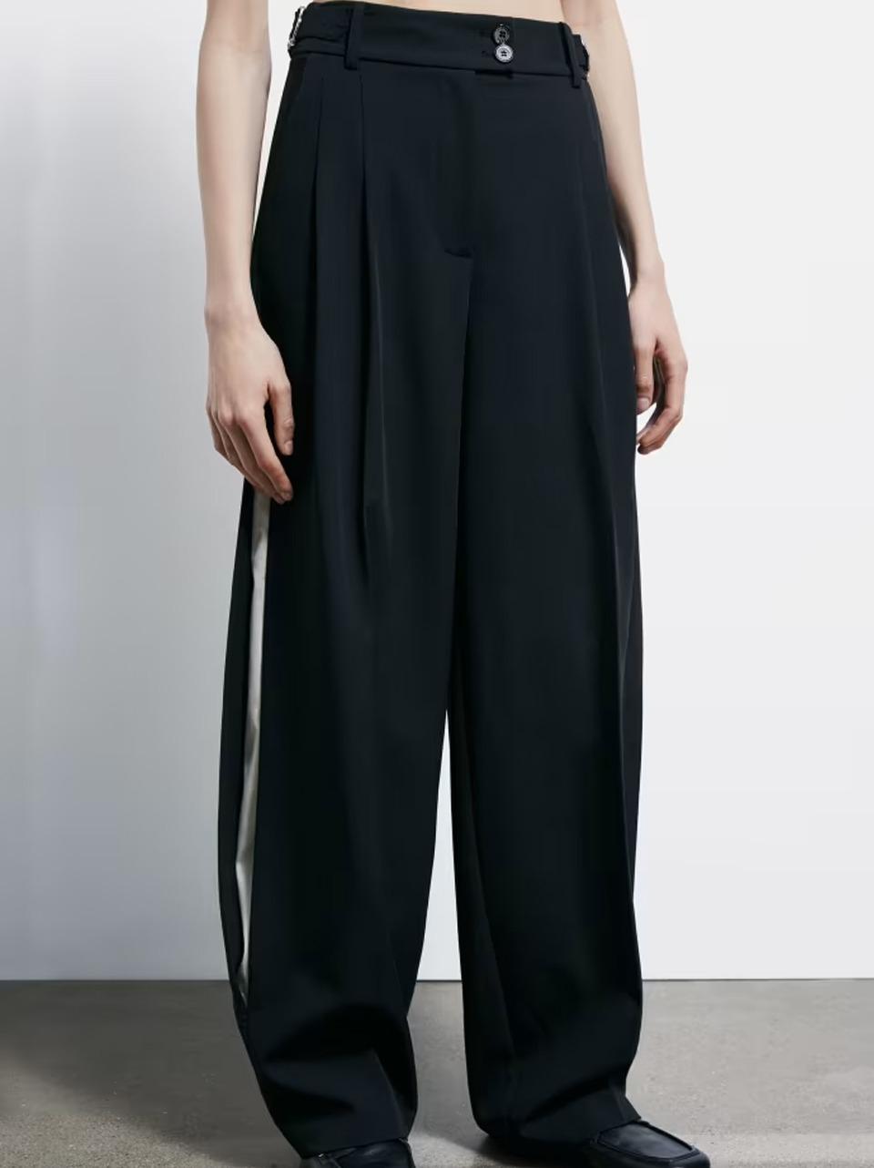 pantalone baloon  inserto 8P0793A498 N Patrizia pepe 