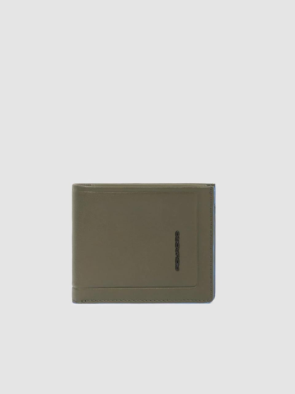 portafogli con portamonete piccolo PU4188S138 VERDE PIQUADRO 