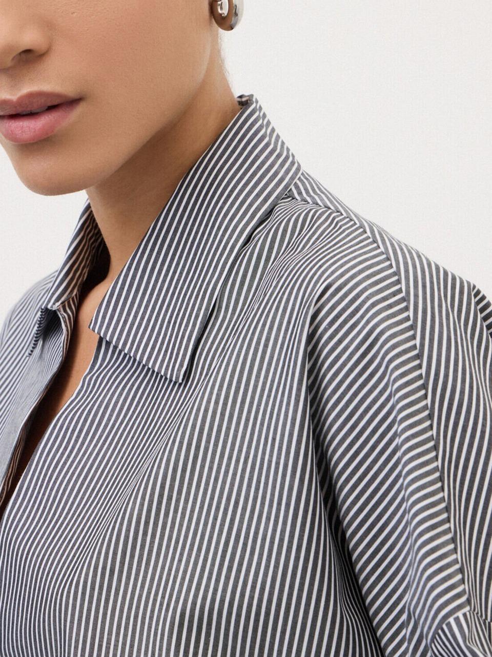 manica lunga righe CZC DC5250 BN ottod'ame 