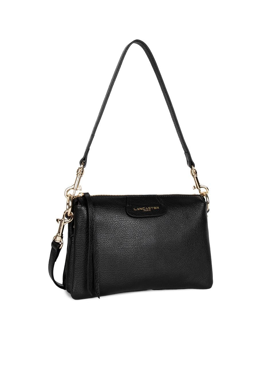 borsa 3 soffietti piccola 529-73 NERO LANCASTER 