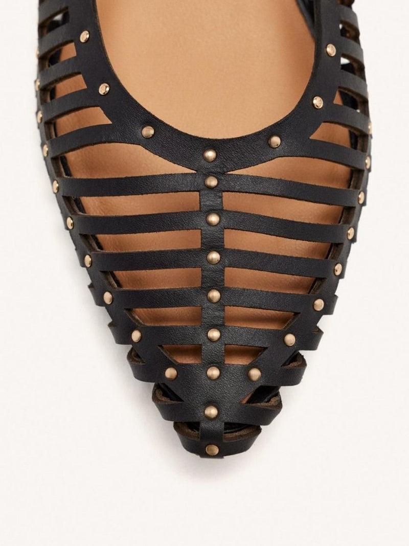 chanel flat laserato 74076-JERIKO NERO GIOSEPPO 