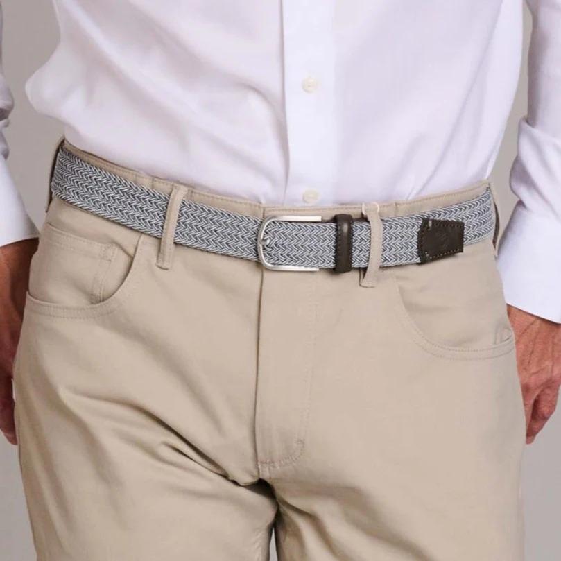 contura elasticizata intrecciata ILE DE RE LIGHT GREY LA BOUCLE 