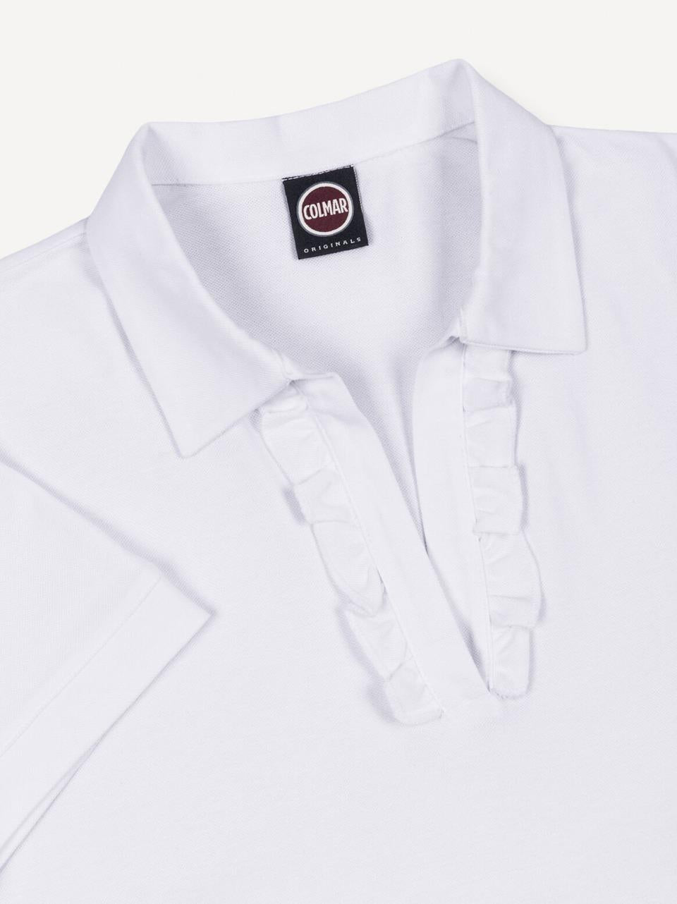 polo in pioquet con jabot 8753 B COLMAR 